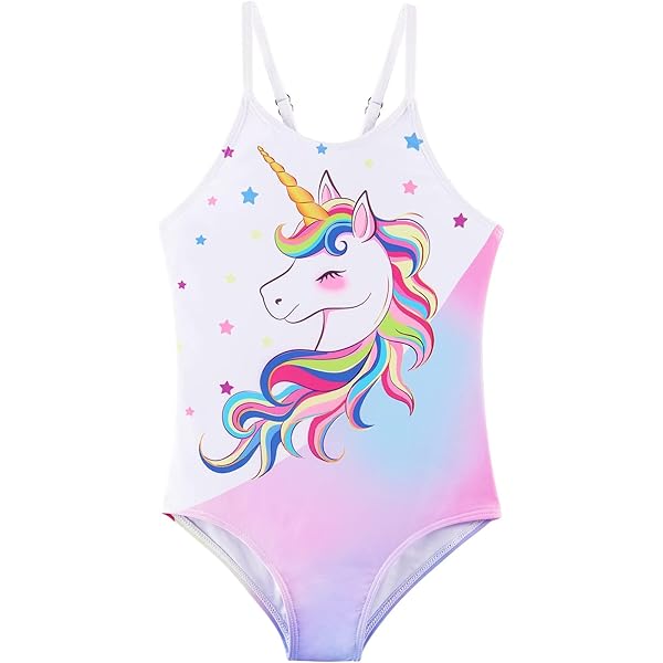 Amazon.com: Toddler White Daisy Flower One Piece Swimsuits